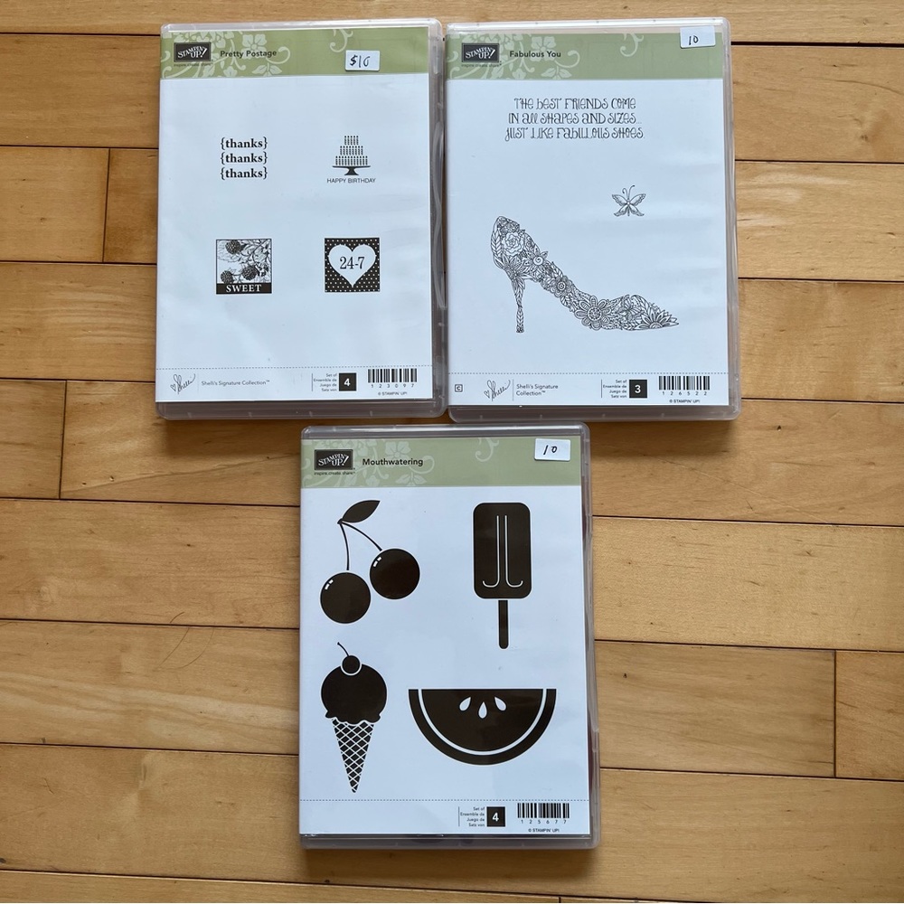 Lot of Stampin’ Up stamp sets